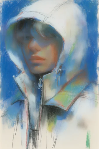 Ethereal Sketch Synthesis moodboard — generate AI images in this style