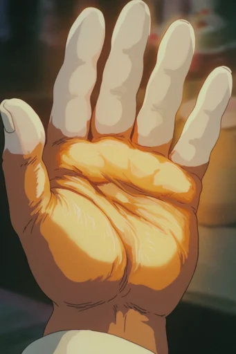 Nostalgic Cel Animation style reference image — soft-focus glow