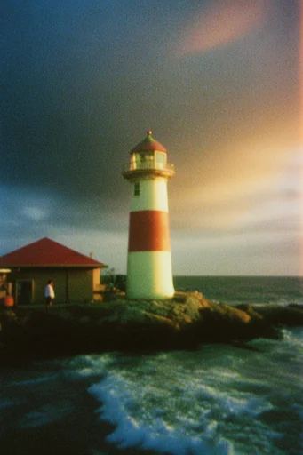 Nostalgic Analog Earth style reference image — soft focus vignette