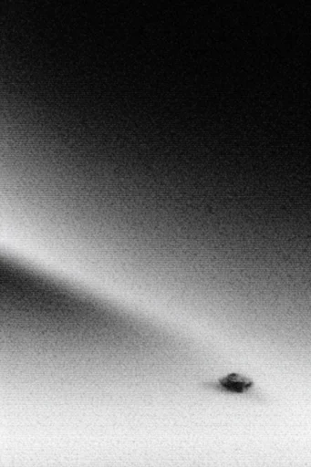 Monochrome Lo-Fi Brutalism style AI image example 2