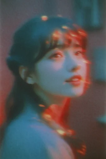 Ethereal Nocturnal Pictorialism style reference image — teal and amber color grade