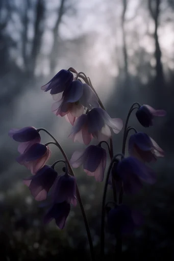 Ethereal Cinematic Melancholy style reference image — introspective portraiture