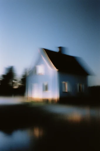 Ethereal Nocturnal Blur style reference image — ethereal light leaks