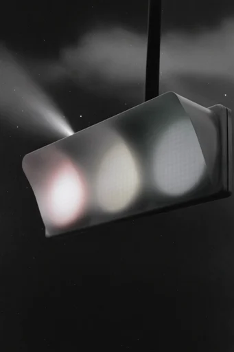 Spectral Cosmic Noir style reference image — ethereal glowing silhouette