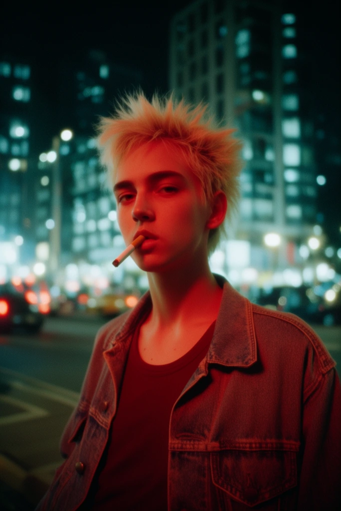 Cinematic Nocturnal Noir style AI image example 1
