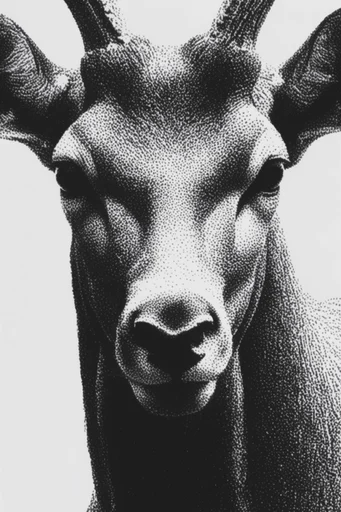 Monochrome Academic Realism style AI image example 3