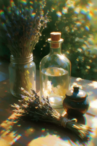 Luminous Impressionist Pastoral style reference image — painterly digital brushstrokes