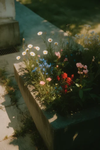 Cinematic Analog Nostalgia style reference image — high-contrast shadows