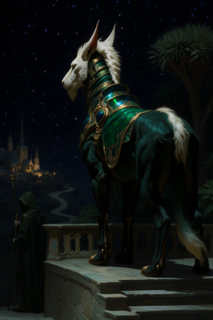 Celestial Emerald Opulence style AI image example 3