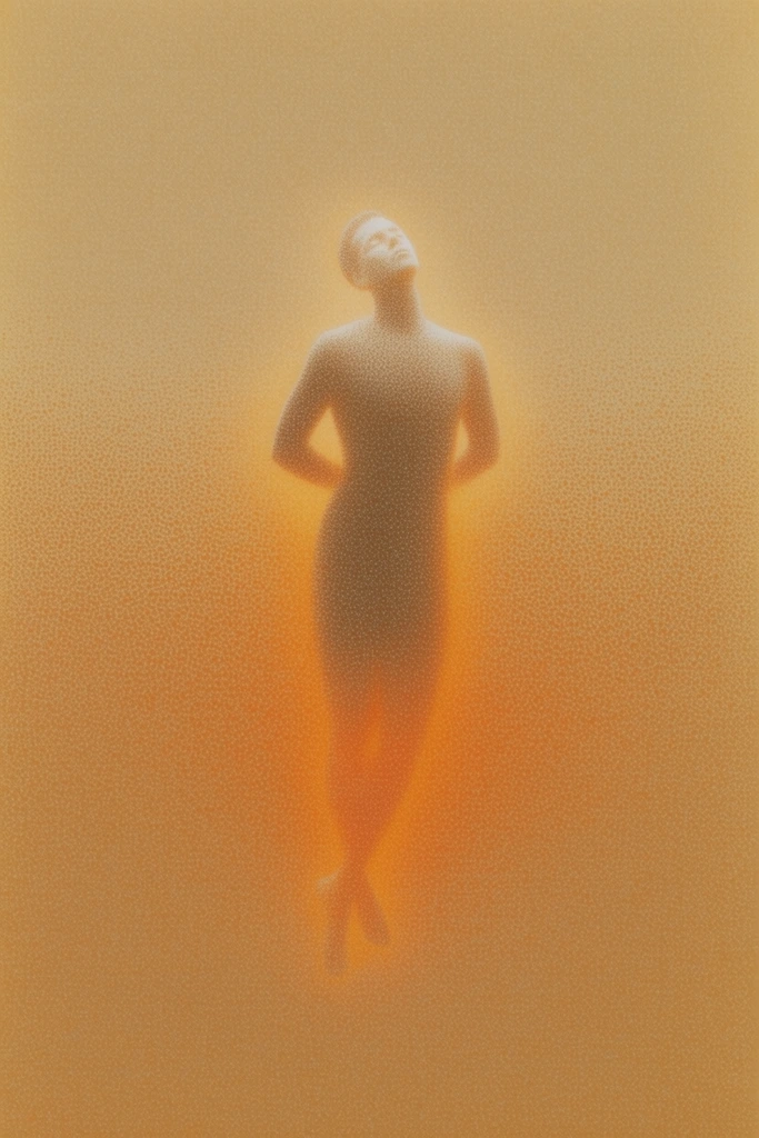 Ethereal Amber Minimalism style AI image example 1