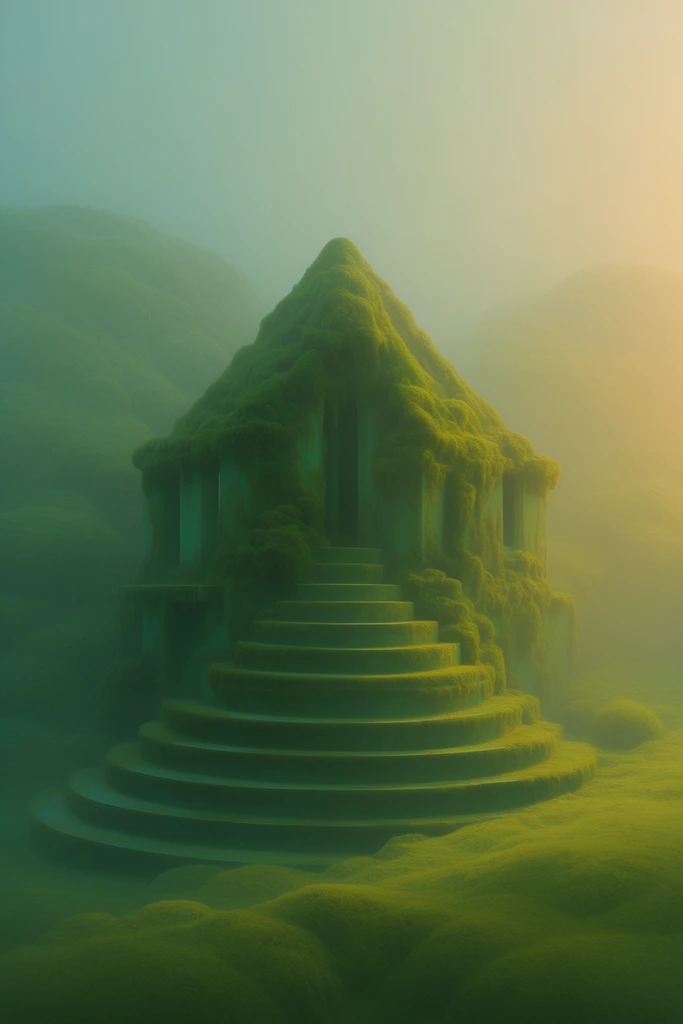Ethereal Verdant Surrealism style AI image example 2