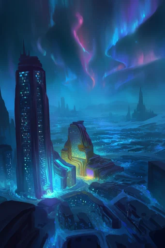 Ethereal Nocturnal Cosmicism style reference image — painterly texture