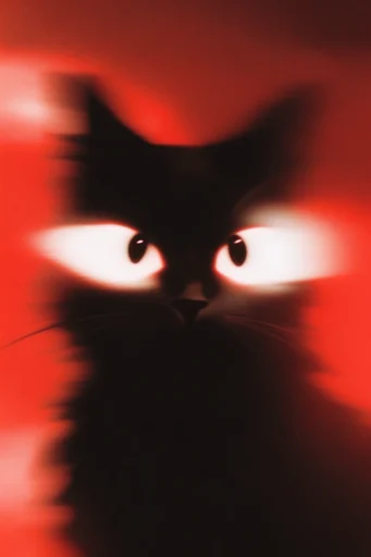 Ethereal Crimson Noir style reference image — soft focus motion blur