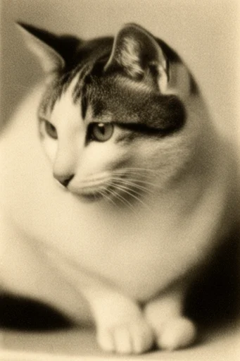 Raw Monochrome Analog style reference image — lo-fi aesthetic