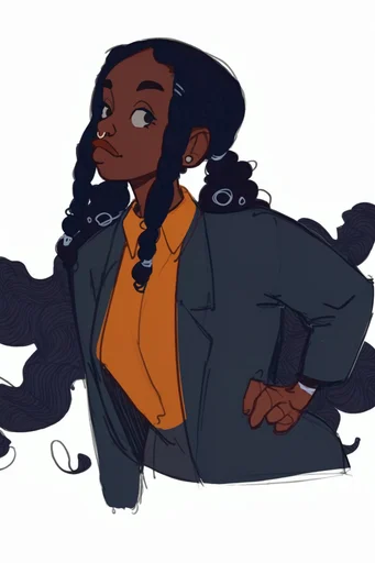 Dynamic Stylized Character Design style reference image — stylized anatomy