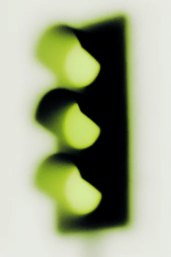 Radioactive Noir Surrealism style reference image — acid neon aura