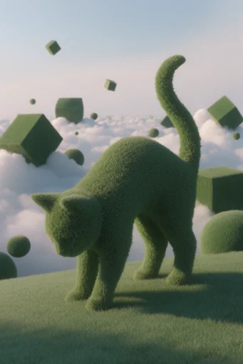 Minimalist Eco Surrealism style reference image — liminal space