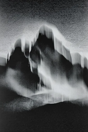 Spectral Monochrome Noir style reference image — monochromatic film noir