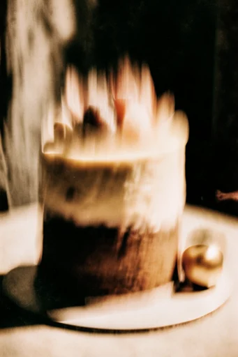 Spectral Amber Motion style reference image — shutter drag
