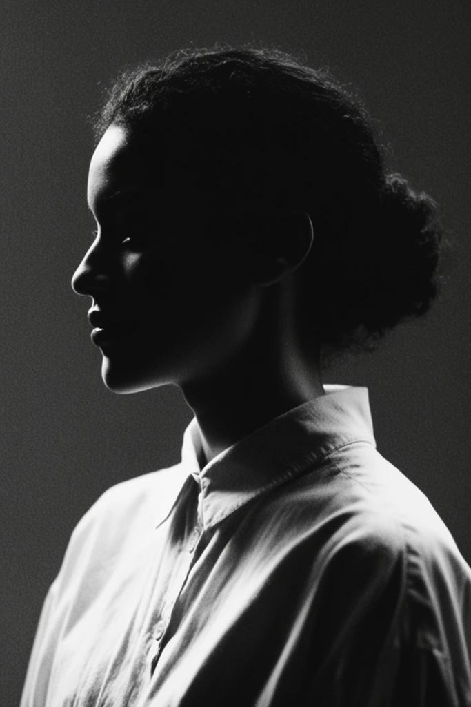 Cinematic Noir Minimalism style AI image example 1