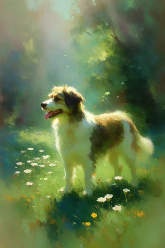 Luminous Impressionist Wilderness style reference image — vibrant natural color palette