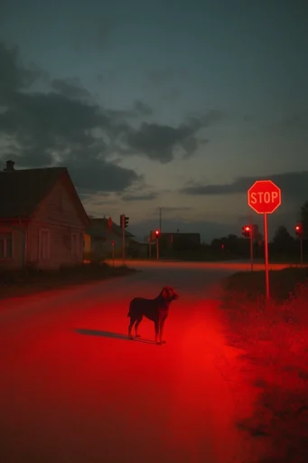 Cinematic Nocturnal Noir style reference image — nocturnal atmosphere