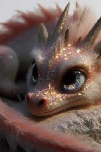 Luminous Gilded Dreamscape style reference image — shimmering iridescent textures