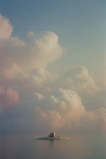Nostalgic Surreal Solitude style reference image — nostalgic atmospheric lighting