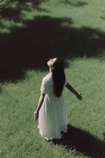 Minimalist Verdant Chiaroscuro style reference image — dramatic shadows