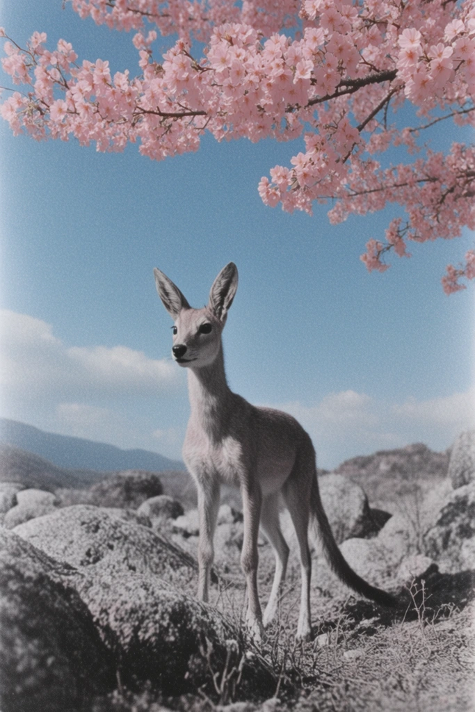 Nostalgic Analog Chromatics style AI image example 3