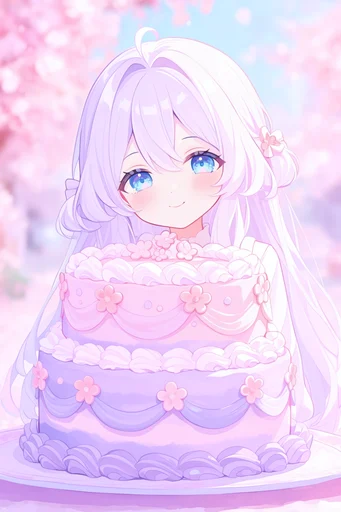Ethereal Pastel Kawaii style reference image — soft focus lens flare