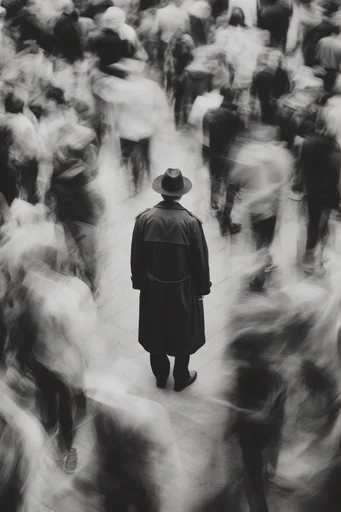 Ethereal Motion Noir moodboard — generate AI images in this style