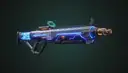 Super high-tech plasma rifle weapon design