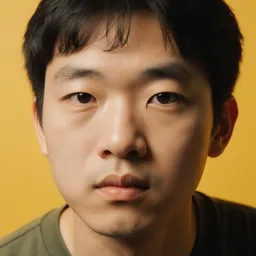 Close up portrait, ultra detailed flat cinematic portrait of a person