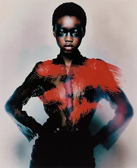 Futurist Glam moodboard reference 2