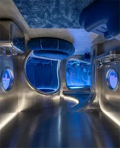 Futurist Glam moodboard reference 5