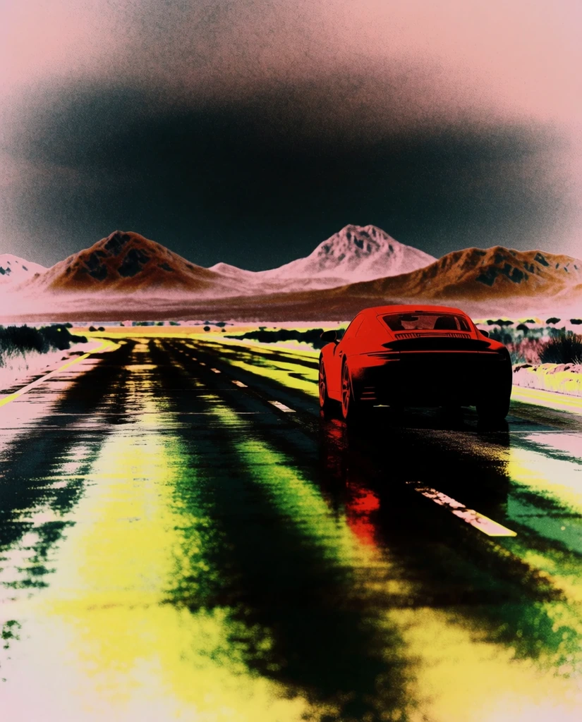 Premium industrial design concept for a high-performance vehicle, precise surfaces, dramatic studio reflections, engineered materials, clean product visualization, cinematic lighting