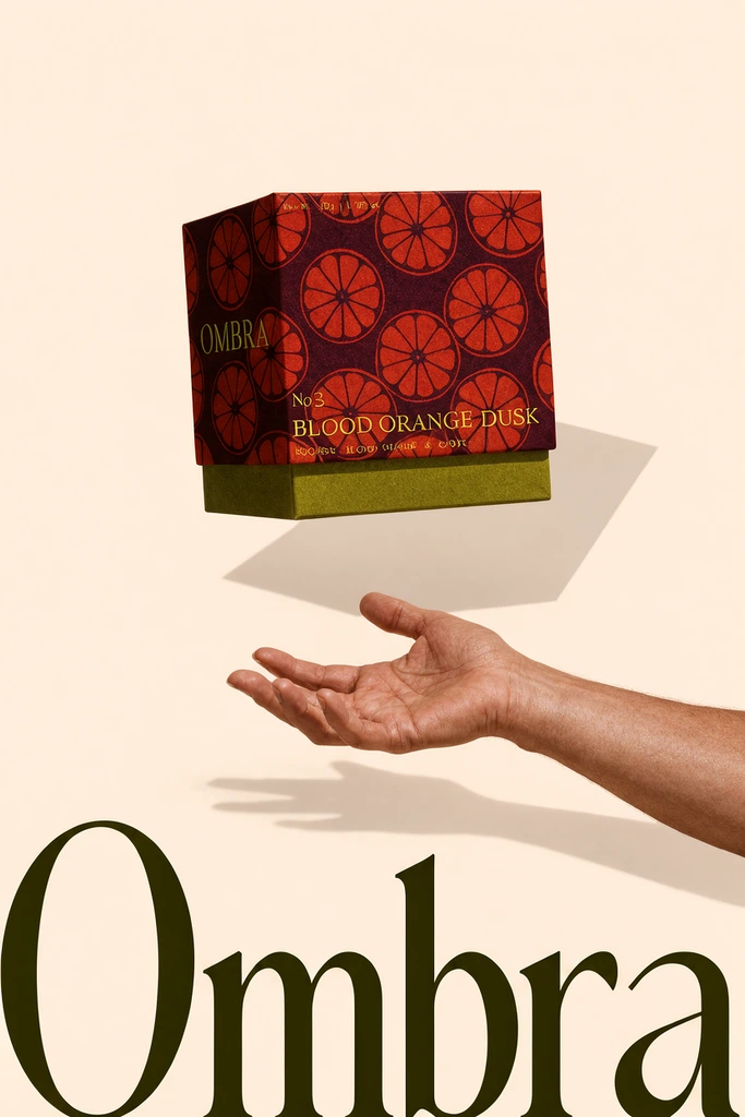 Ombra tea print ad