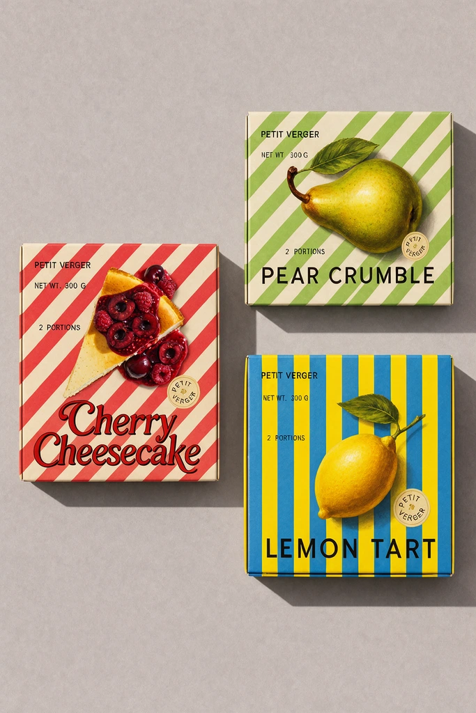 Petit Verger dessert boxes