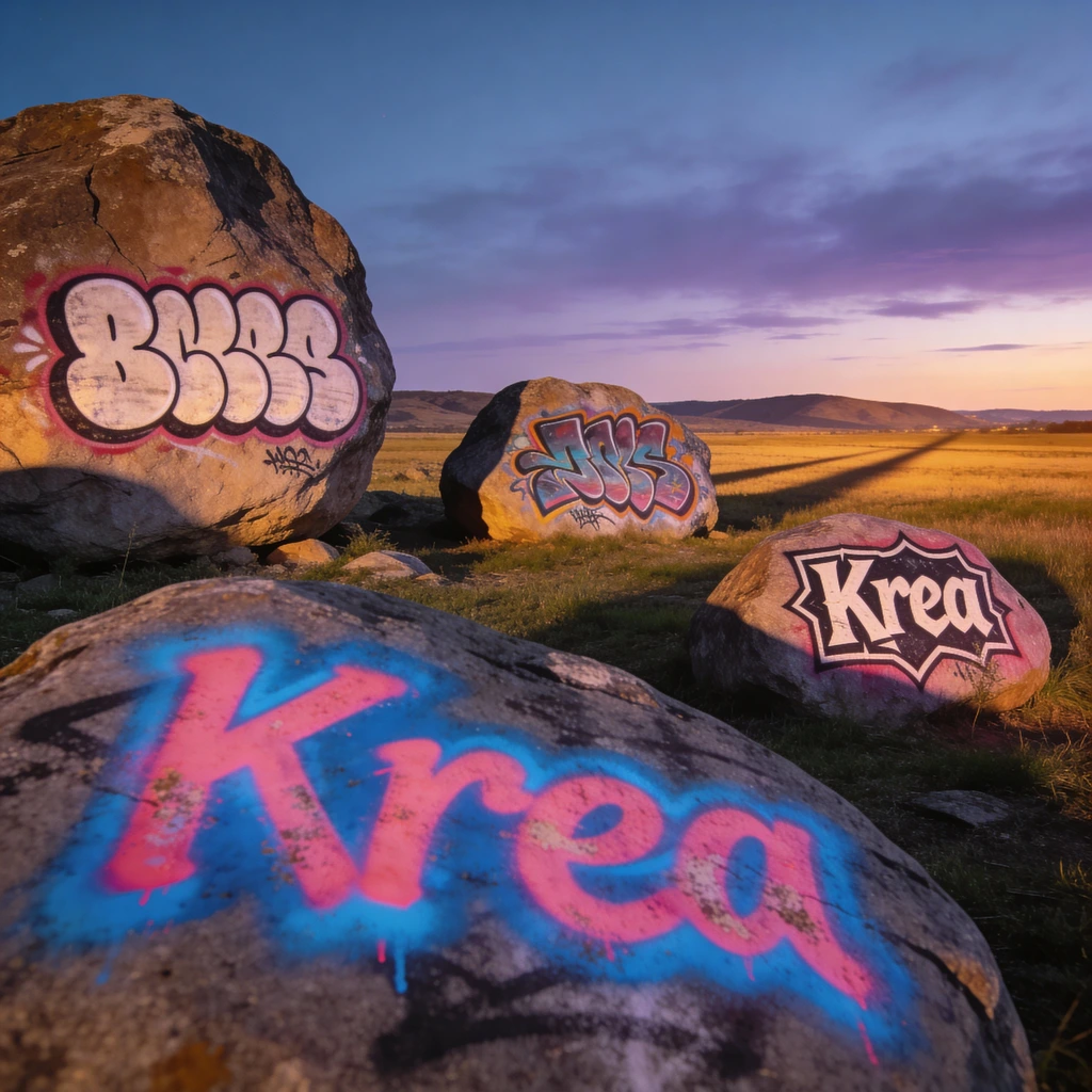 Fast iteration examples generated with Seedream 4.5 on Krea