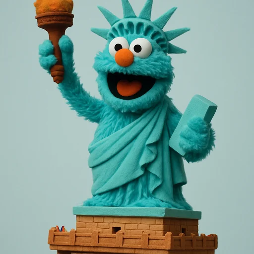 Turn any image into Muppet style.