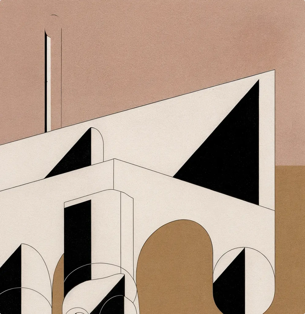 A pixelated image of an orange and white cat lying down, looking to the side, with blurred greenery in the background